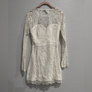 Lulus wedding dress *mini length